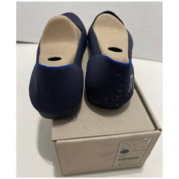 Rothy's Zodiac‎ Scorpio Loafers Retired Slip On Washable Flat Navy Blue Size 12 - Picture 7 of 15
